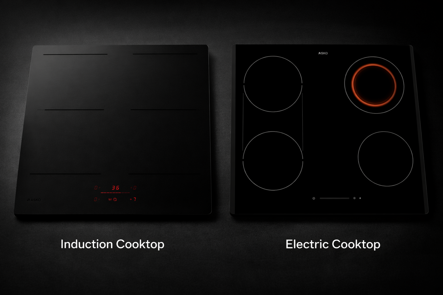 Что выбрать индукционную или электрическую варочную панель Asko